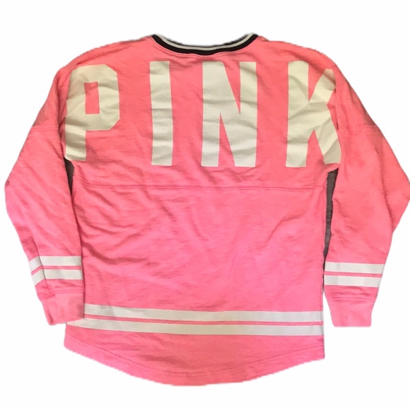 PINK Victoria’s Secret Long Sleeve Logo Shirt - Picture 2 of 5